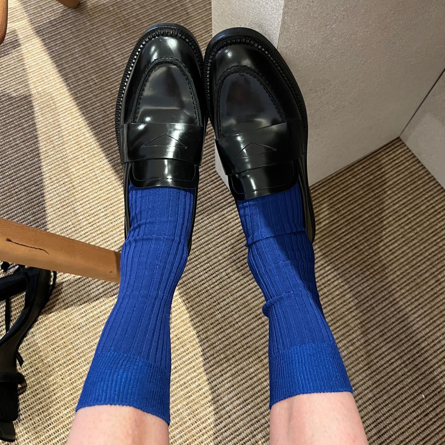 Silky Fine royal blue - Billede 2