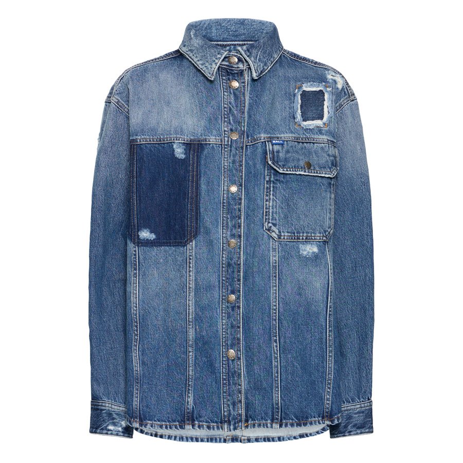 Lucia Denim Patch Jacket - Billede 5