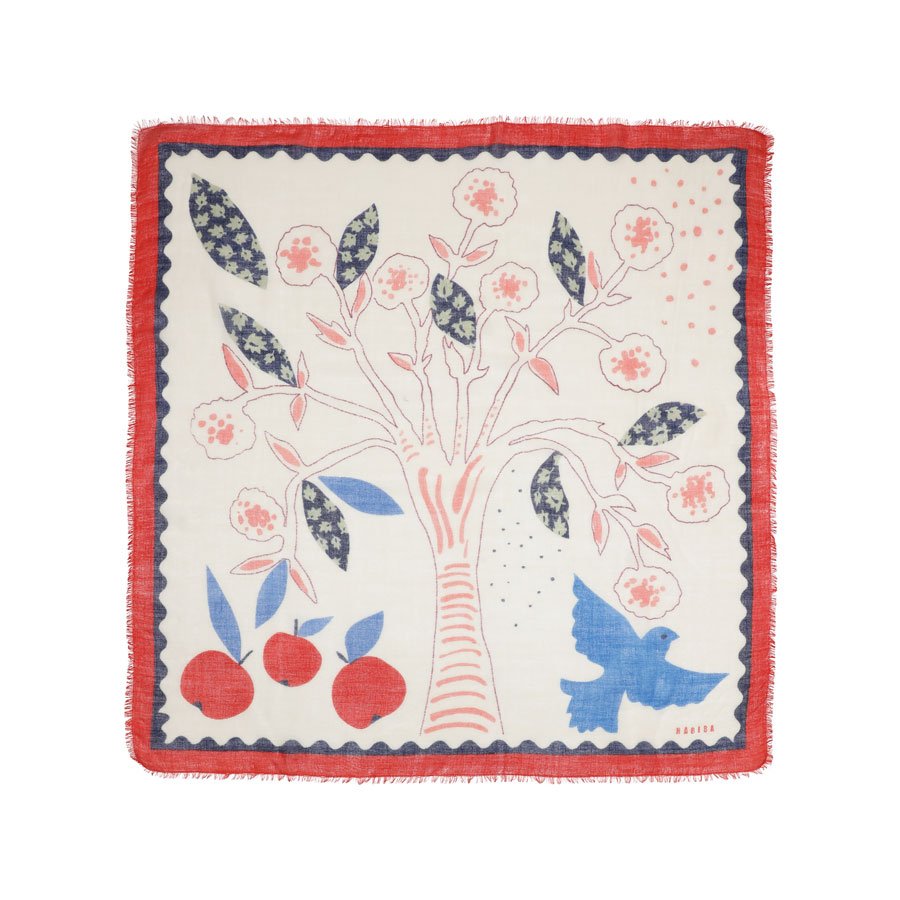 Bohemia scarf pistacio - Billede 3