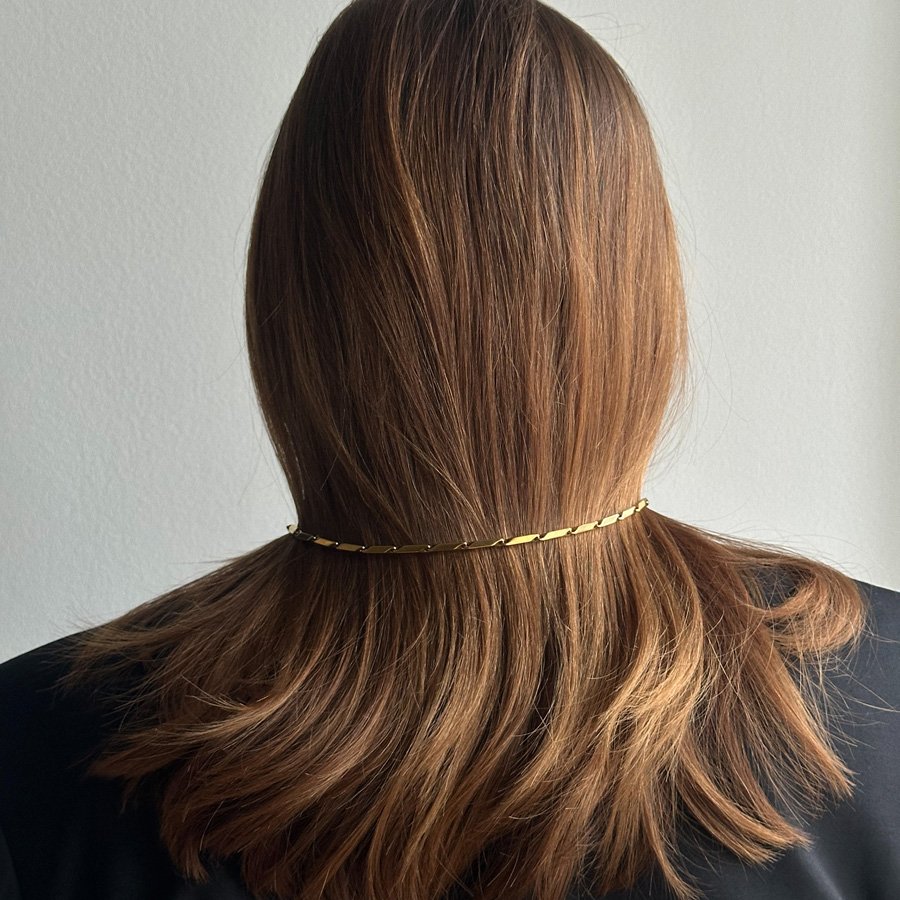 Mimi Necklace Forgyldt - Billede 2