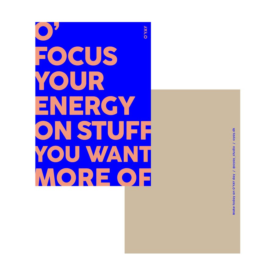 Kort Focus Your Energy - Billede 2