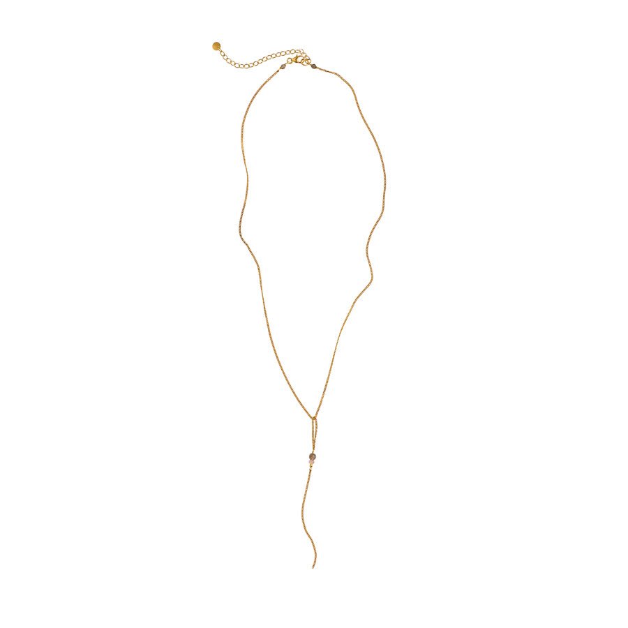 Bounce Y-shape Necklace - Billede 2