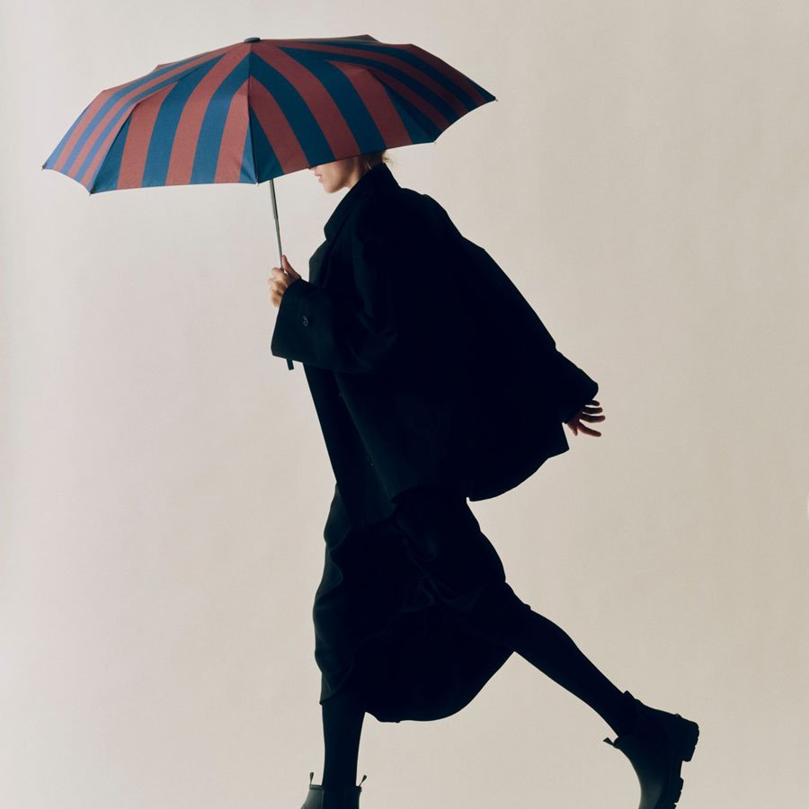 Regn Umbrella Brown - Billede 3