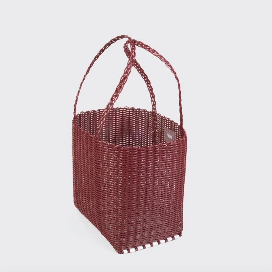 Basket Medium maroon - Billede 4
