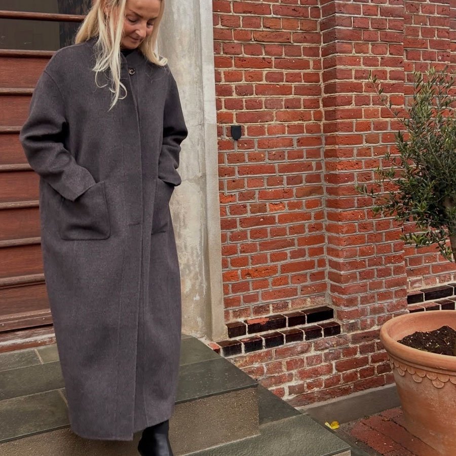 Pre-order - Chicago pure wool long coat - Billede 2