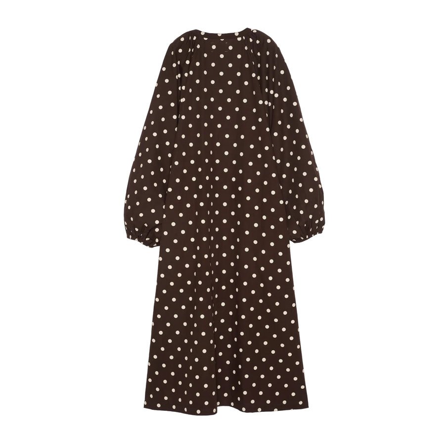 Lara Dress brown dot - Billede 4